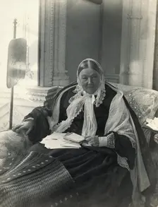 Florence Nightingale, c1900. Creator: Millbourn