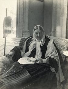 Florence Nightingale, c1900. Creator: Millbourn