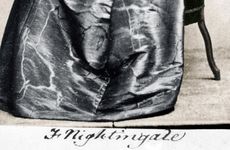 Florence Nightingale, English nurse and hospital reformer, 1854. Artist: Unknown