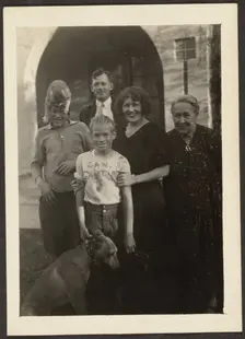 Florence's Family Portrait, 1907-1943. Creator: Louis Fleckenstein