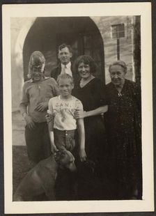 Florence's Family Portrait, 1907-1943. Creator: Louis Fleckenstein