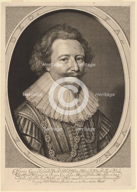 Florent II, Count of Pallandt, in or after 1627. Creator: Willem Jacobzoon Delff.