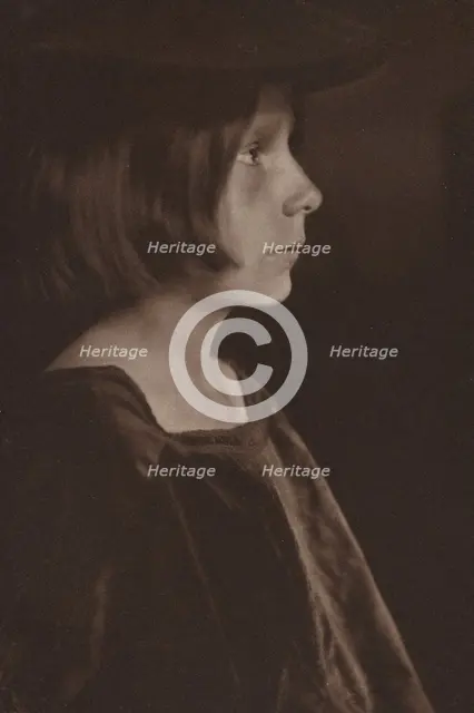 Florentine Boy, 1899. Creator: Gertrude Kasebier.