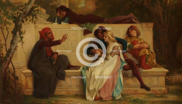 Florentine Poet, 1861. Creator: Alexandre Cabanel.