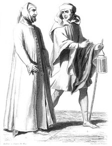 Florentine plebeian and henchman, 14th century (1849)