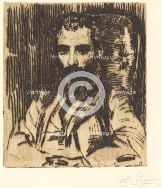 Florestan Mionnet. Creator: Alphonse Legros.