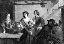 "Florizel and Per Dita", by C. R. Leslie, R.A., at the South Kensington Museum, 1861. Creator: Unknown