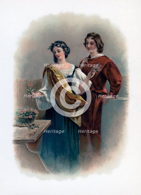'Florizel and Perdita', 1891. Artist: Unknown