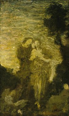 Florizel and Perdita, by 1887. Creator: Albert Pinkham Ryder