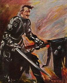 Florian Geyer + 1525. - Gemälde von L. Corinth 1934. Creator: Unknown