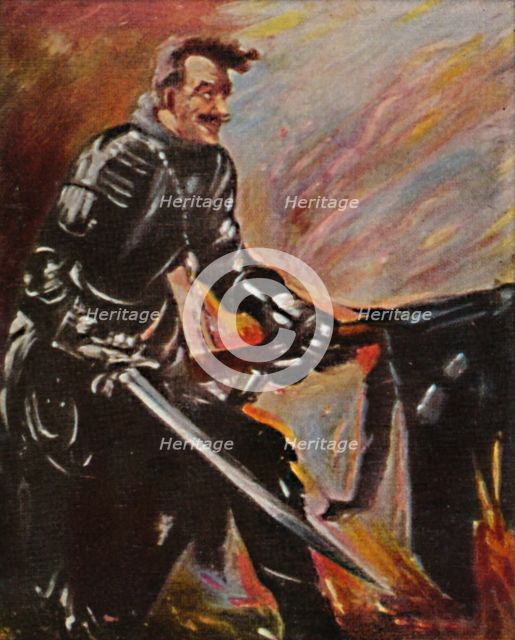 'Florian Geyer + 1525. - Gemälde von L. Corinth', 1934. Creator: Unknown.