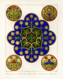 Floriated ornament: a series of thirty-one designs by Augustus Welby Pugin, architect..., 1849. Creator: H C Maguire