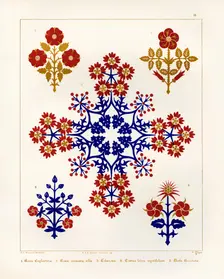 Floriated ornament: a series of thirty-one designs by Augustus Welby Pugin, architect..., 1849. Creator: H C Maguire