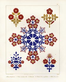 Floriated ornament: a series of thirty-one designs by Augustus Welby Pugin, architect..., 1849. Creator: H C Maguire