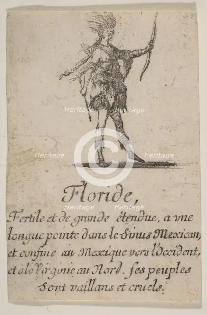 Floride, 1644. Creator: Stefano della Bella.