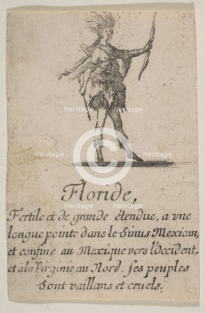 Floride, 1644. Creator: Stefano della Bella.