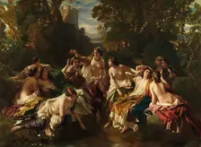 Florinda, 1853. Creator: Franz Xaver Winterhalter