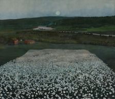 Flower Meadow in the North, 1905. Creator: Harald Sohlberg