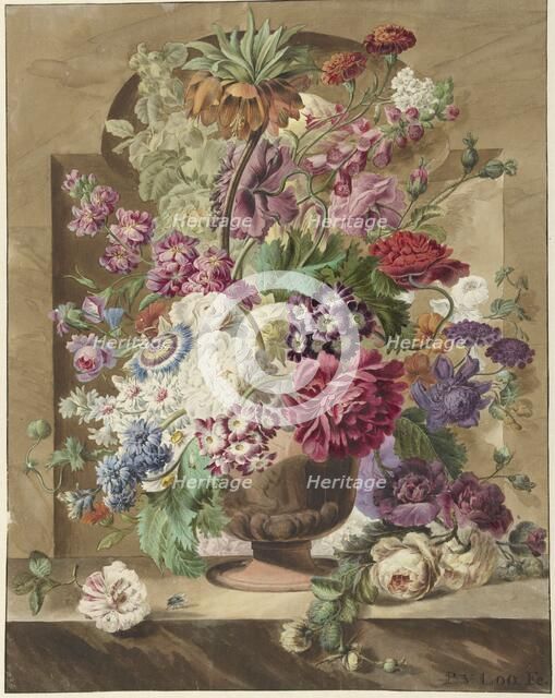 Flower arrangement, 1745-1784. Creator: Pieter van Loo.