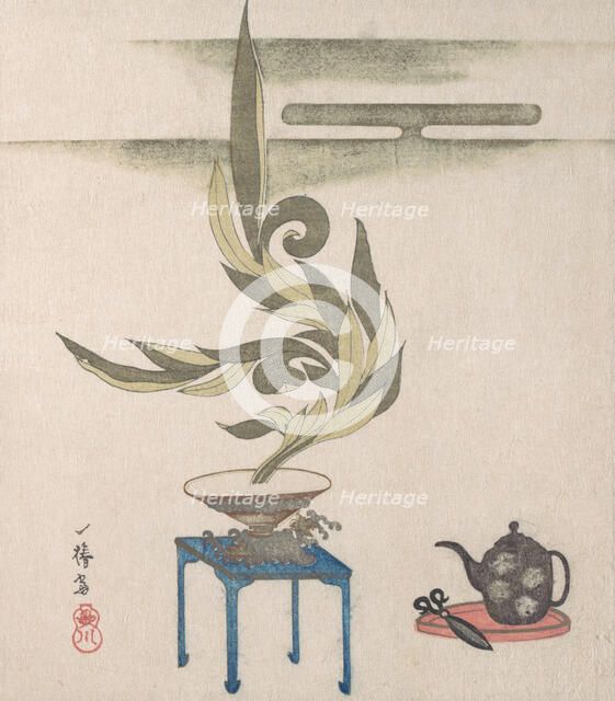 Flower Arrangement, 19th century. Creator: Utagawa Itchinsai.
