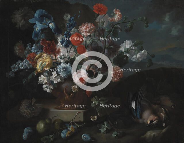 Flower Bowl, 1673-1724. Creator: Franz Werner von Tamm.