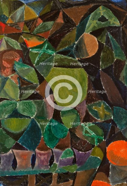 Flower bridge, 1913. Creator: Klee, Paul (1879-1940).