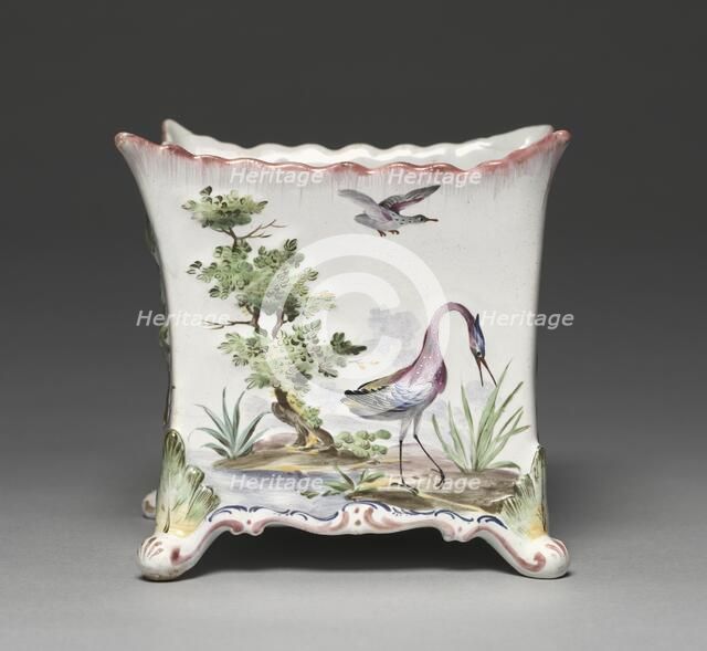 Flower Container, c. 1765. Creator: Sceaux Factory (French, active 1748-66).