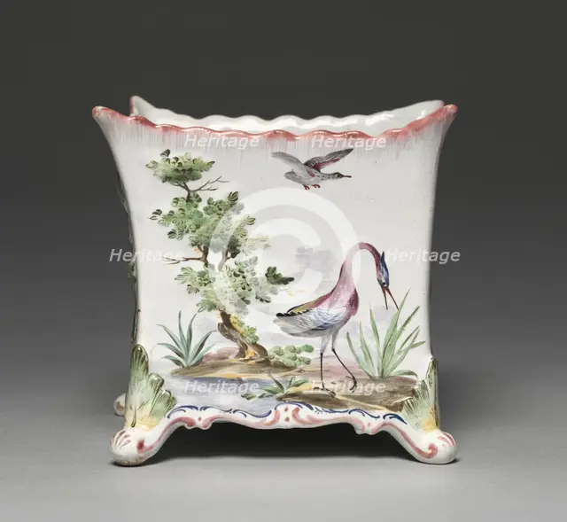 Flower Container, c. 1765. Creator: Sceaux Factory (French, active 1748-66).