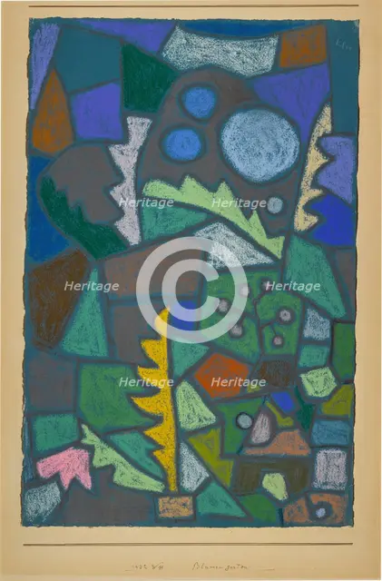Flower Garden, 1932. Creator: Paul Klee.
