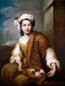 Flower Girl c1800-c1899. Artist: Anon