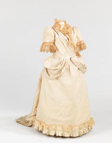 Flower girl ensemble, American, 1891. Creator: Unknown
