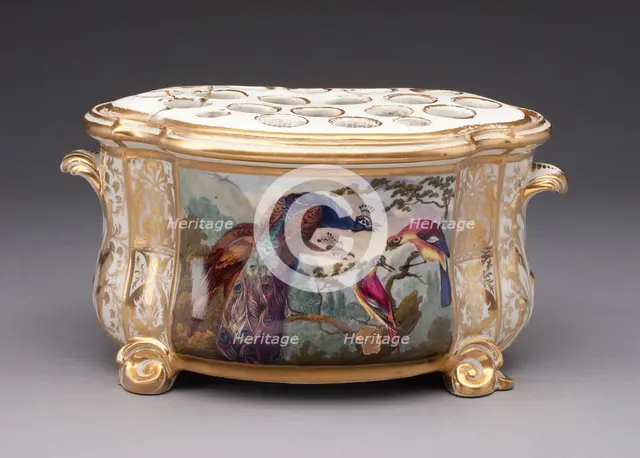 Flower Holder, Derby, c. 1790. Creator: Derby Porcelain Manufactory England.