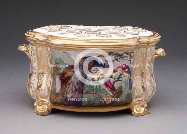 Flower Holder, Derby, c. 1790. Creator: Derby Porcelain Manufactory England.
