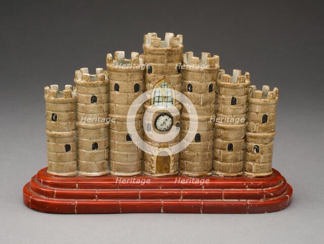 Flower Holder, Staffordshire, 1825/50. Creator: Staffordshire Potteries.