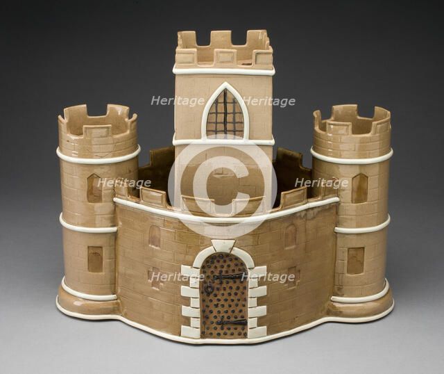 Flower Holder, Staffordshire, 1825/50. Creator: Staffordshire Potteries.