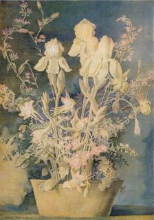 Flower Painting by George Sheringham c1910-1920, (1936). Creator: George Sheringham