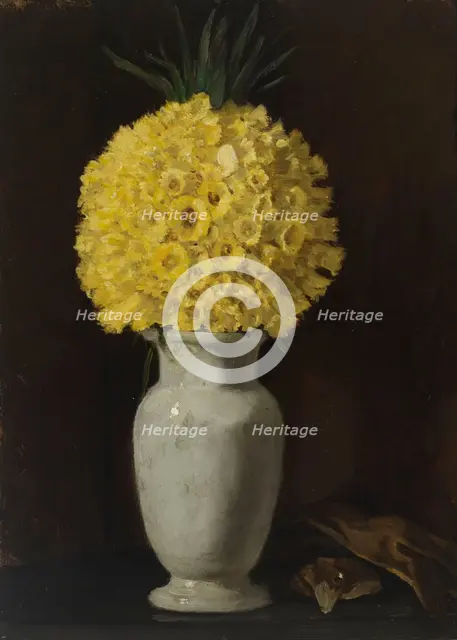 Flower Picture, 1862. Creator: Adolf von Becker.
