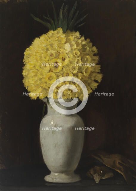 Flower Picture, 1862. Creator: Adolf von Becker.