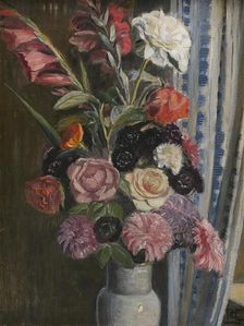 Flower picture, 1906. Creator: Poul S. Christiansen
