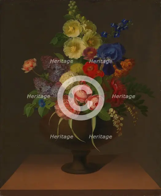 Flower Piece, 1812. Creator: Claudius Ditlev Fritzsch.