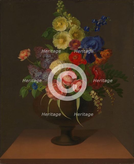 Flower Piece, 1812. Creator: Claudius Ditlev Fritzsch.