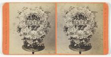 Flower Piece at Kate Bemis Funeral, April 13, 1886. Creator: D. A. Clifford