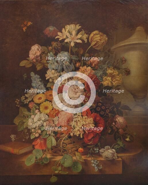 'Flower Piece', c1796, (1938). Artist: Jan van Os.