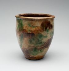 Flower Pot, 1882/1908. Creator: S. Bell & Son