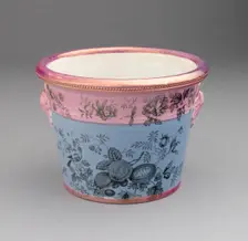 Flower Pot, Staffordshire, 1810/20. Creator: Staffordshire Potteries