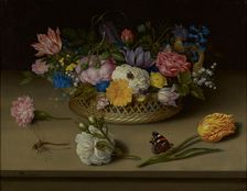 Flower Still Life, 1614. Creator: Ambrosius Bosschaert the Elder