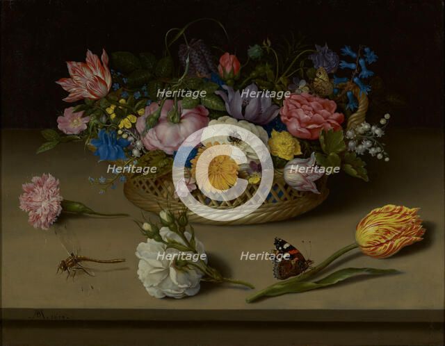 Flower Still Life, 1614. Creator: Ambrosius Bosschaert the Elder.