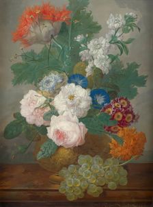 Flower still life, 1804. Creator: Johann Baptist Drechsler