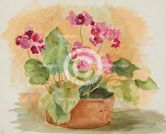 Flower still life, after 1938. Creator: Anny Dollschein.