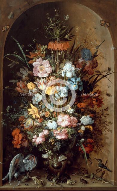 Flower Still Life with Crown Imperial, 1624. Artist: Savery, Roelant (1576-1639)
